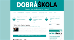 Desktop Screenshot of dobraskola.com